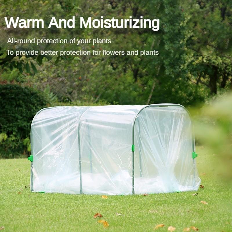 Horticultural Potted Flower Planting Greenhouse Rainproof Insulation Flower Room Household Seedling Cultivation Shed