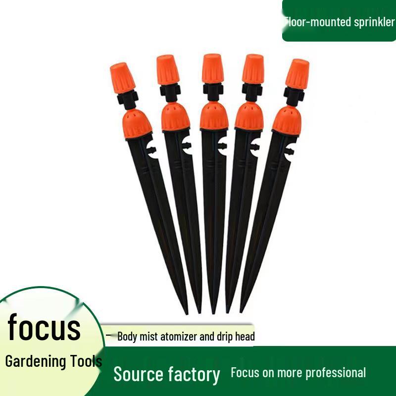 Adjustable Garden Drip Irrigation and Misting Nozzle System