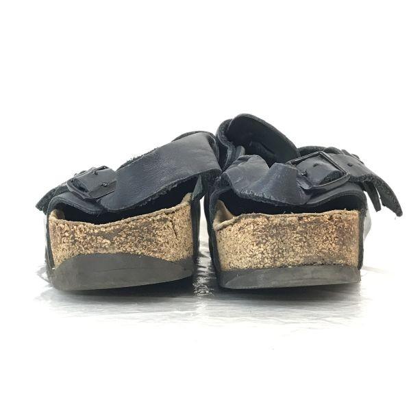 Birkenstock Comfort Sandals 40 26.0 Navy Slip-on Germany(USED)