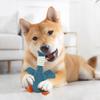 Puppy Squeaker Squeaky Plush Bone Dog Toy - Fun Chew Toy for Teething Pets Molar Training Accessory for Canine Playtime