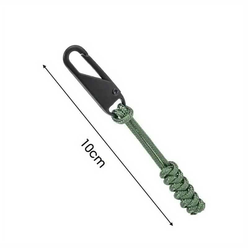 1PC Portable Zipper Pull Colorful Detachable Zipper Sliders Cord Travel Bag Suitcase Backpack Extend Puller Outdoor Bag Zip