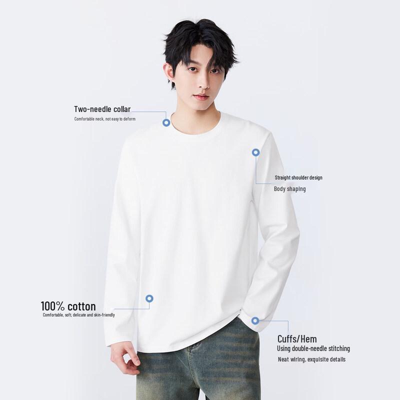 MINISO Men's Graphic Cotton Blend Lounge Set