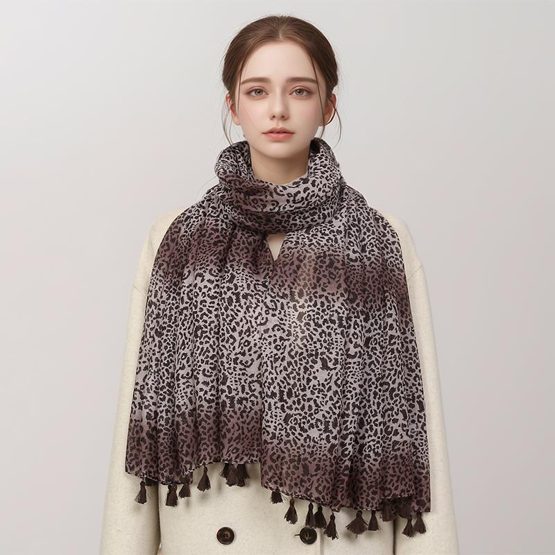 Fashionable Cotton Scarf For WomenBeach ShawlHeadscarf Cashmere Round Cover ScarfLuxury Brand Autumn And Winter Scarf