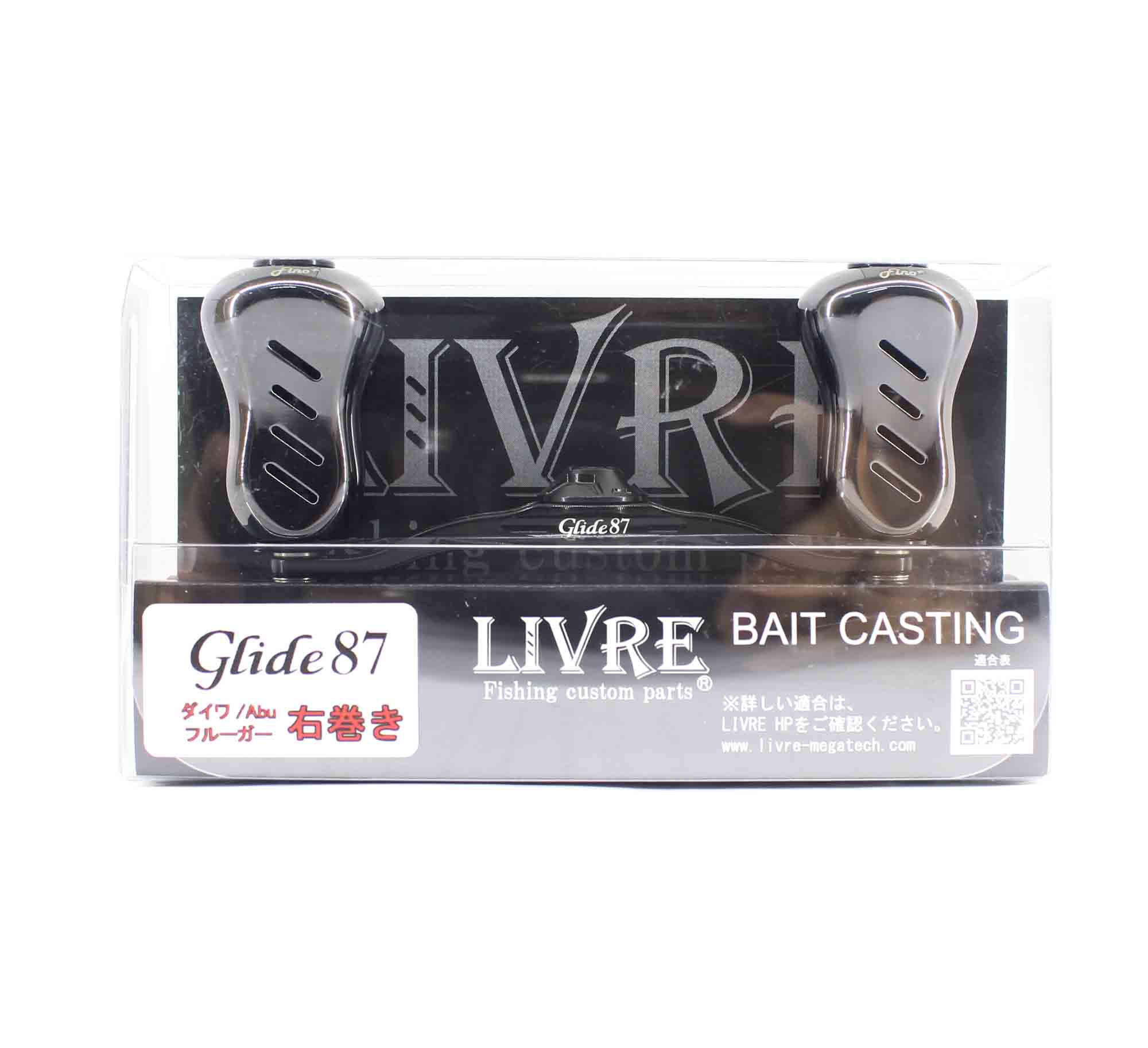 

Livre FRDG87-FP-BKB Ручка приманки Glide 87 Daiwa Черный Правый (6060)