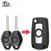 3tlačítkový sklopný klíč pouzdro Pro Bmw E36 E38 E39 E46 E53 E60 E61 E63 E64 E81 E83 E85 1/3/5/7 Řada X3 X5 Z3 Z4 Pouzdro na dálkový ovladač