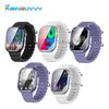 Rainbuvvy V10 PRO MAX Smart Bracelet 2.02inches AMOLED SF32LB551 BT5.1 IP67 Waterproof Bluetooth Call 300mAh Battery Android Smartwatch