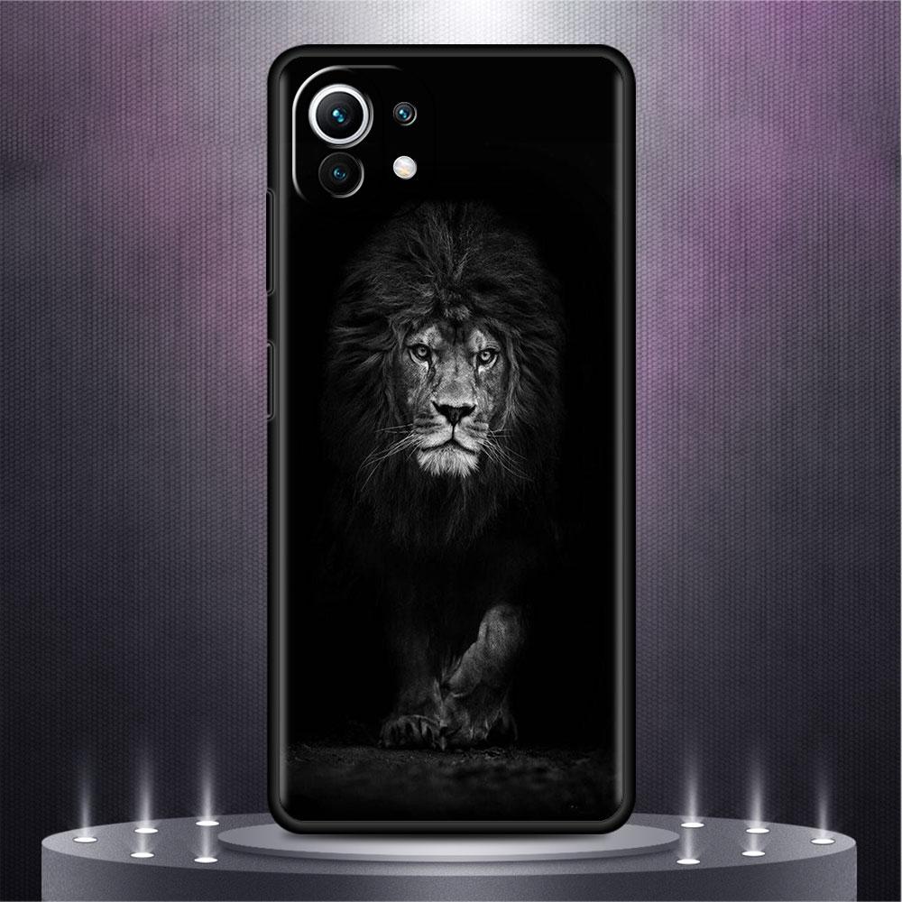 Case For Xiaomi Mi Poco X3 NFC M4 F3 C40 11 11T 10T Pro 12 9T 9 10 Lite Back Soft Phone Cover Wolf Dog Cat Bird Lion Tiger