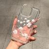 Chinese Style Magnolia Flower Clear Phone Case for iPhone 17 Air 16 15 14 13 12 11 Pro Max 14 Plus 16E Shockproof Silicone Cover