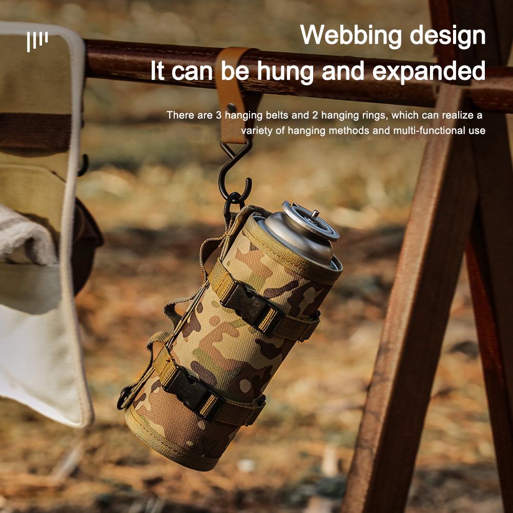 Husă Protectoare pentru Bidon de Gaz Husă pentru Rezervor de Gaz de Exterior Anti-Cădere Husă Protectoare pentru Canistră de Benzină Mânecă Wrap pentru Butelie de Aer Echipament de Camping