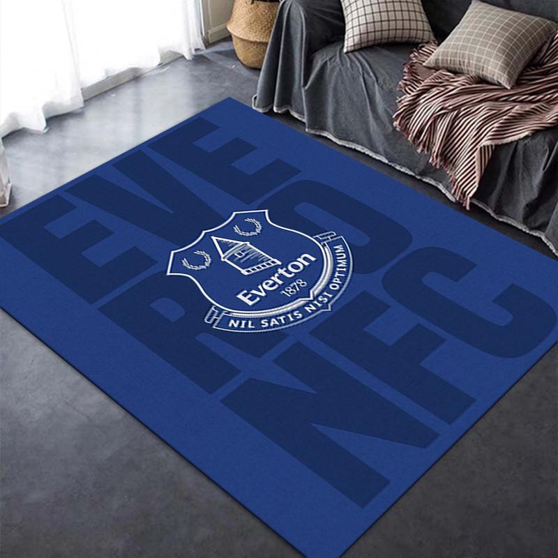 Nuovo Tappeto Everton FC 2025 per Soggiorno Camera da Letto Casa Decorazione Divano, Tappetino Antiscivolo per Giochi Bambini40