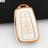2 3 4 Buttons Hot TPU Car Key Case Fob Keychain Shell For Toyota CHR Camry Corolla RAV4 Highlander C-HR Prius Land Cruiser Prado