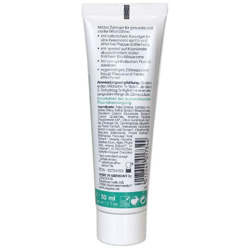 Logodent Spearmint Children's Toothpaste 50ml