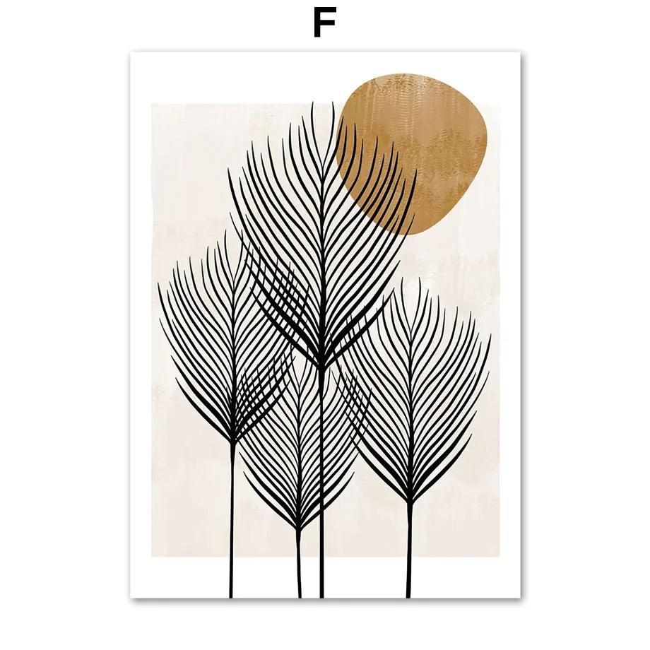 

Boho Natural Leaf Cactus Dandelions Абстрактные настенные рисунки Постеры Картина на холсте Скандинавские и принты Картины Декор для гостиной 21x30cm No Framed