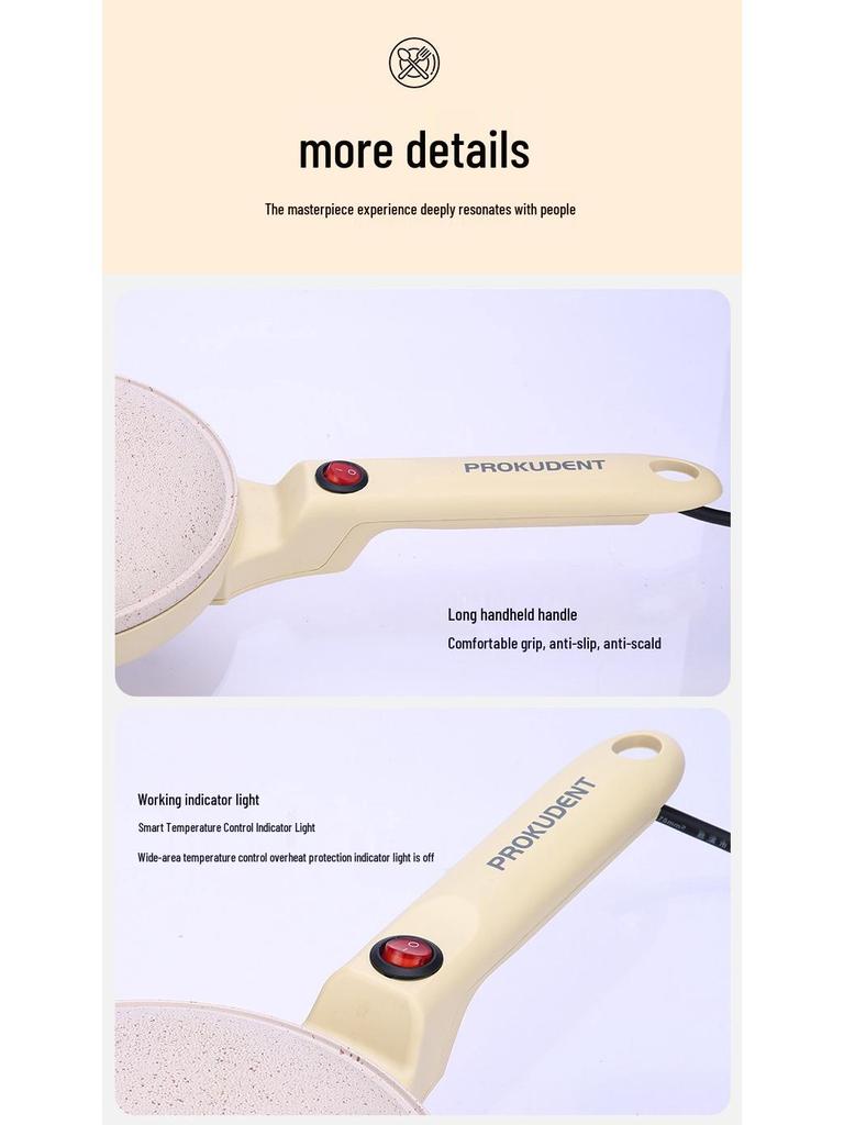 European Thin Pancake & Meat Grill Maker: Multi-functional, For Spring Roll & Thousand-Layer Wrapper