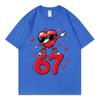 Day Six Seven Meme Graphic T Shirts Men Women Clothing Harajuku Y2k Oversized Tshirts Summer Casual Cotton Short Sleeve Tshirt