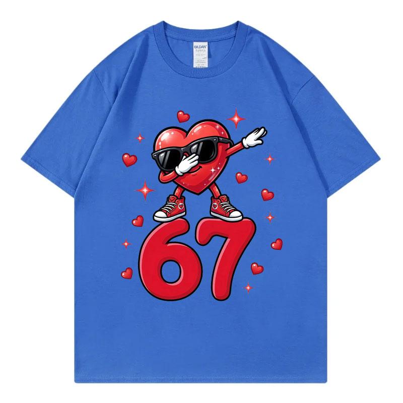 Day Six Seven Meme Graphic T Shirts Men Women Clothing Harajuku Y2k Oversized Tshirts Summer Casual Cotton Short Sleeve Tshirt