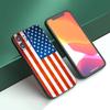 Custodia per telefono con aquila bandiera americana USA per Apple iPhone 14 13 12 Mini 11 Pro Max 7 8 XR X XS 7 8 Plus SE 2020 2022 Cover Nera