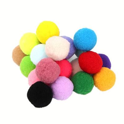 DIY tworzenie dekoracji mieszanka kolorów wysokoelastyczne pompony kolorowe krople 30mm 40szt, mieszane kolory, 2 sztuki, koreańskie zabawki
