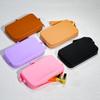 Silicone Zipper Bag: Compact Waterproof Cosmetic and Passport Pouch