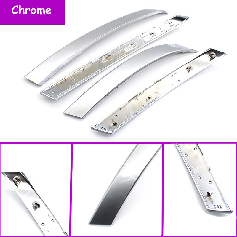 E60 E61 1PCS/2PCS Car Interior Front Rear Door Left Right Door Handle Trim Cover Replacement For BMW 5 Series M5 2004-2006