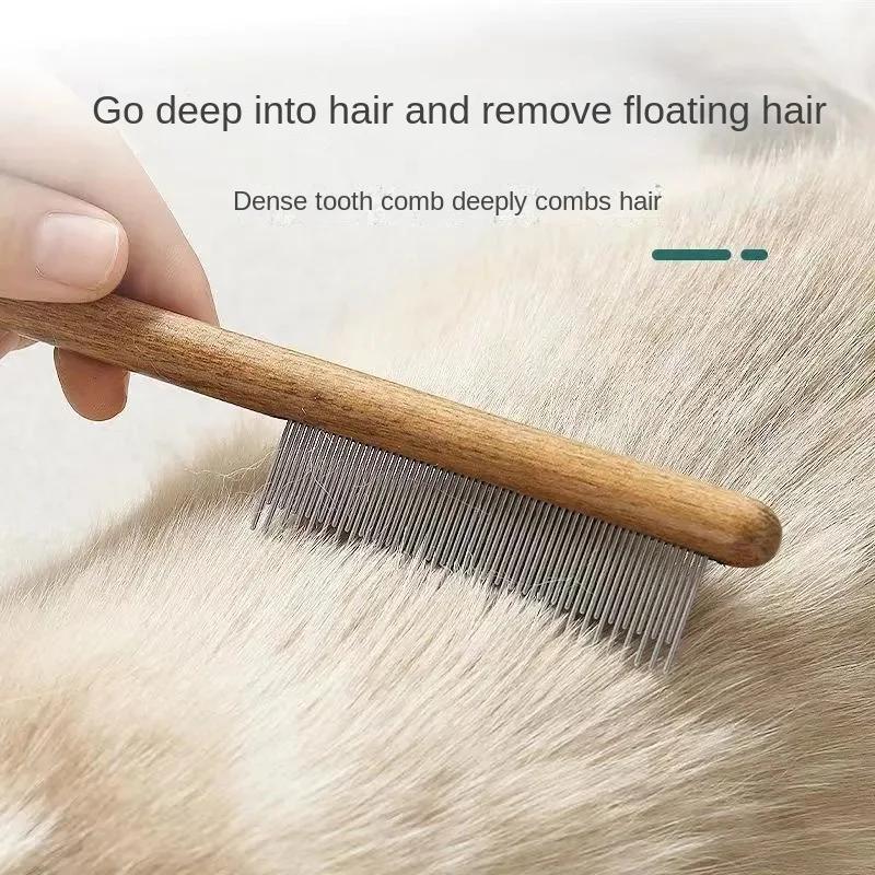 Cats Brush Things for Cats Removes Hair Pet Grooming Fine Tooth Comb Accessories Flea Artifact Products Pets Home Garden Scraper