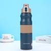 Vaso Térmico Deportivo de Acero Inoxidable 304 para Niños 680ml Botella de Agua Aislada Portátil para Exteriores para Niños Vuelta al Cole