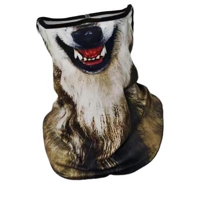 [Gevrkjenp] Riding Face Cover, Cycling Face Cover - UV Face Shield 3D Animal |