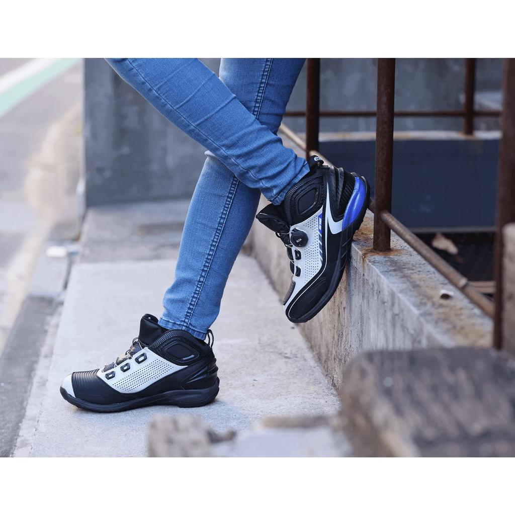 ELF Synthese16 Riding Size EL016 Low-Cut Shoes, White, 26.5cm,