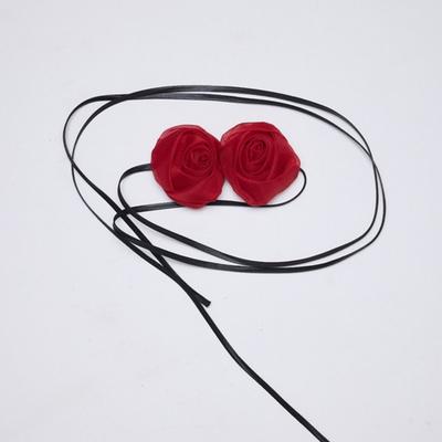 Melly&Rose [Geschenkverpackung] Rosen-Choker&Gürtel (307686)_ROT