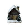 1pcs Christmas Chimney Resin Snow Winter Cottage Incense Burner Ornaments Best Christmas Gift