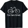 Funny Bicycle Cycling Sugar Skull Humor Graphic T-Shirt
