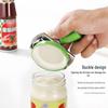 Stainless Steel Non-Slip Manual Can & Lid Opener, Multifunctional & Labor-Saving Design