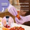 Xingyu Disposable Waterproof Nitrile Gloves: Thickened, Durable, Food-Safe, Ideal for Cleaning.