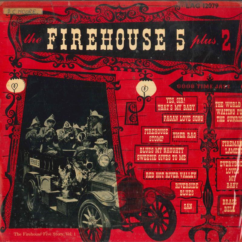 

LP Record FIREHOUSE FIVE PLUS TWO Firehouse Five Story Vol 1 LAG12079 GOOD TIME JAZZ 195 UK Jazz Used