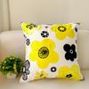 Nordic Yellow Small Fresh Bay Window Pillowcase Fashionable and Versatile Home Living Room Bedroom Sofa Backrest