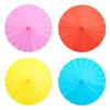 1Pcs 20/30/40/60cm Paper Umbrella Colored Long-handle Painting Supplies DIY Handmade Blank Photography Prop