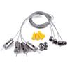 2 Wires/Set 1.5M Steel Cable For Lifting Panel Light Can Be Used Without Ceiling