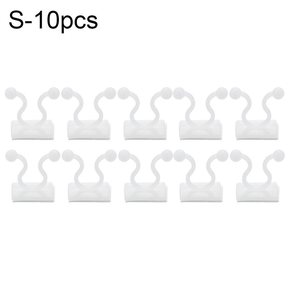 10/50PCS Invisible Plants Holder Climbing Greenhouse Bracket Rattan Clamp Wall Vines Plant Clip