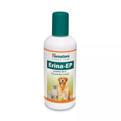 Erina-EP: Shampoo für Katzen und Hunde gegen Flöhe, Zecken und Läuse (200 ml), Erina-EP Shampoo,