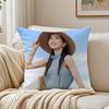 Kim Tae Ri Cushion Cover Linen Minimalist Soft  for Sofa Bed Home Room Decor