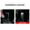 For Toyota Land Cruiser Prado 2010-2017 Car Gear Knob Head Trim Cover ABS Silver