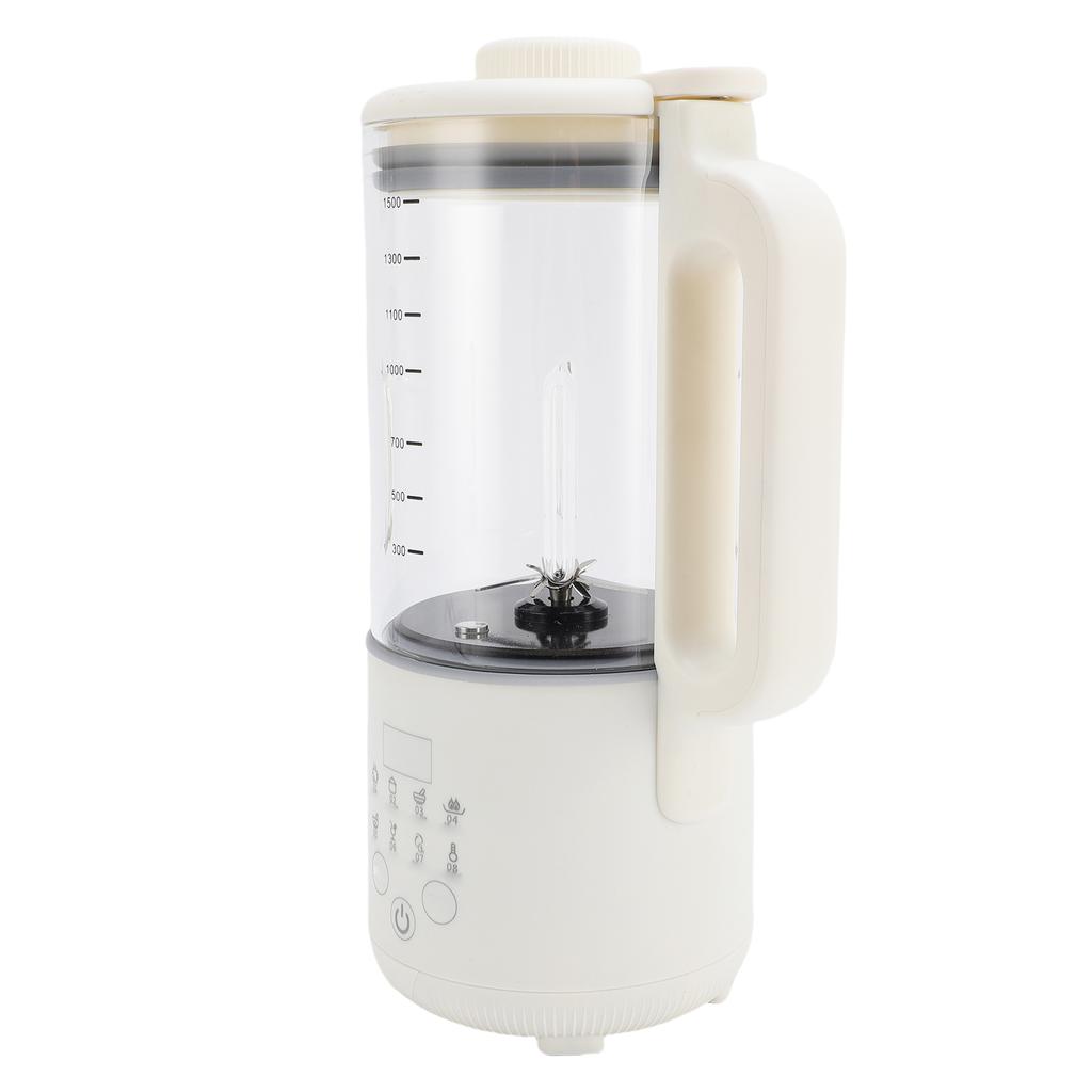 120W 1500ml Soy Milk Maker Multifunctional Small Miniature Automatic Nut Milk Maker Blender for Home EU Plug 220V