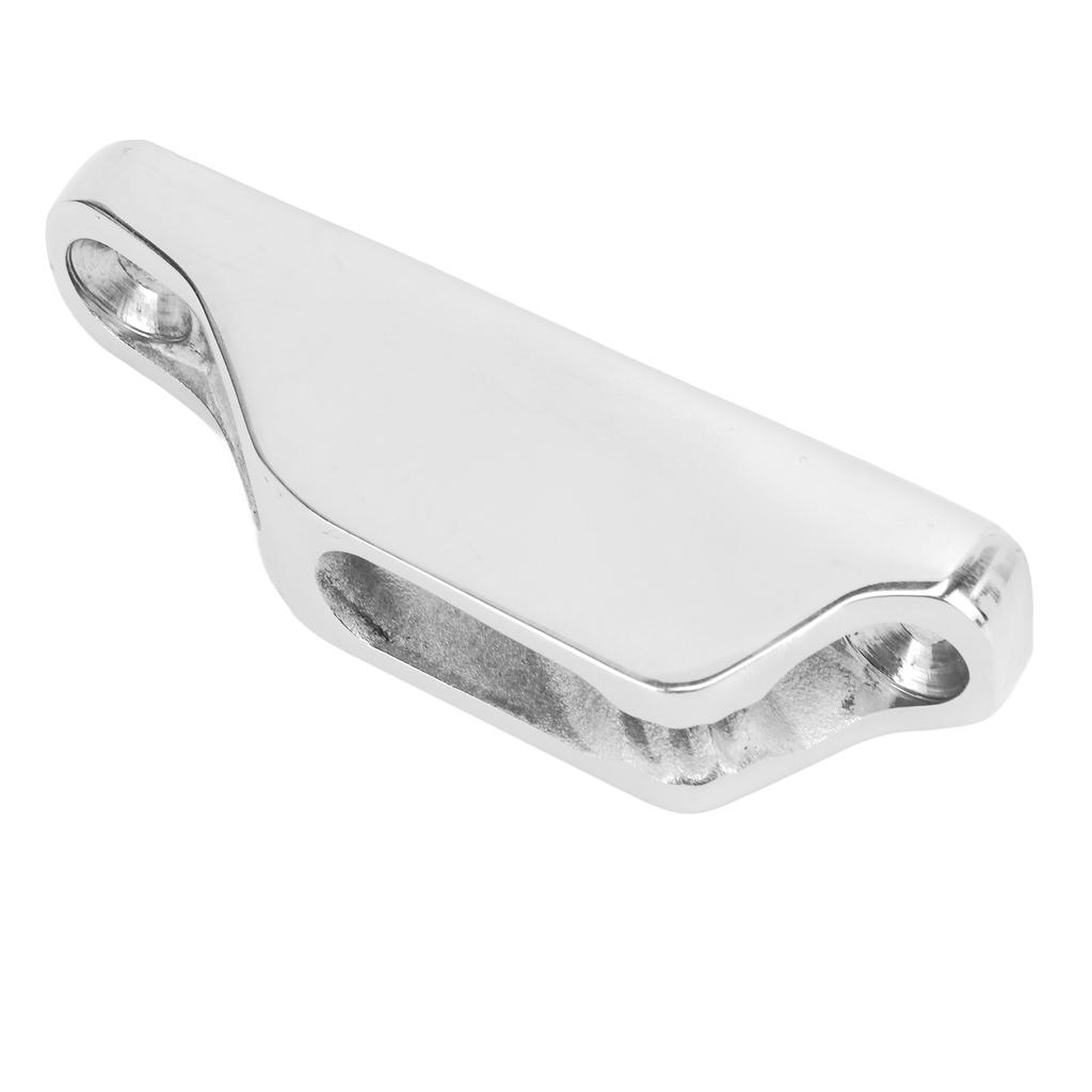 Boat Rope Clam Cleat 18x80mm Hardware Marine Grade 316 Stainless Steel Boat Cleat for Ship Kayak Accessories