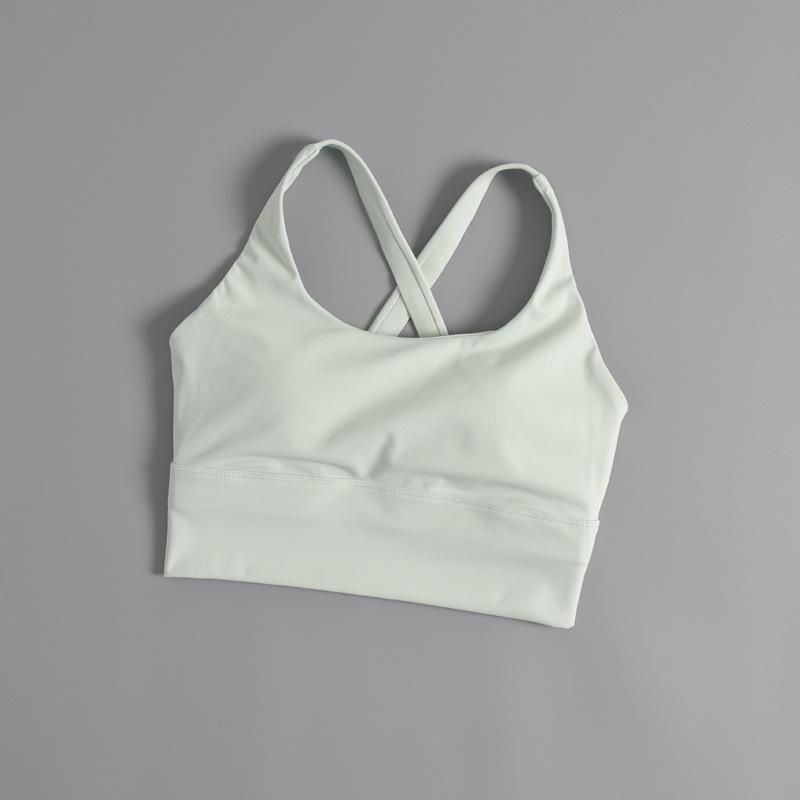 Sutien sport pentru femei cu suport fix pentru piept - Ideal pentru alergare, yoga și fitness