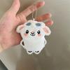 Cute Soft Fluffy Plush Sheep Keychain Adorable Kawaii Design Ideal Backpack Pendant Birthday Gift For Kids Girls Friends
