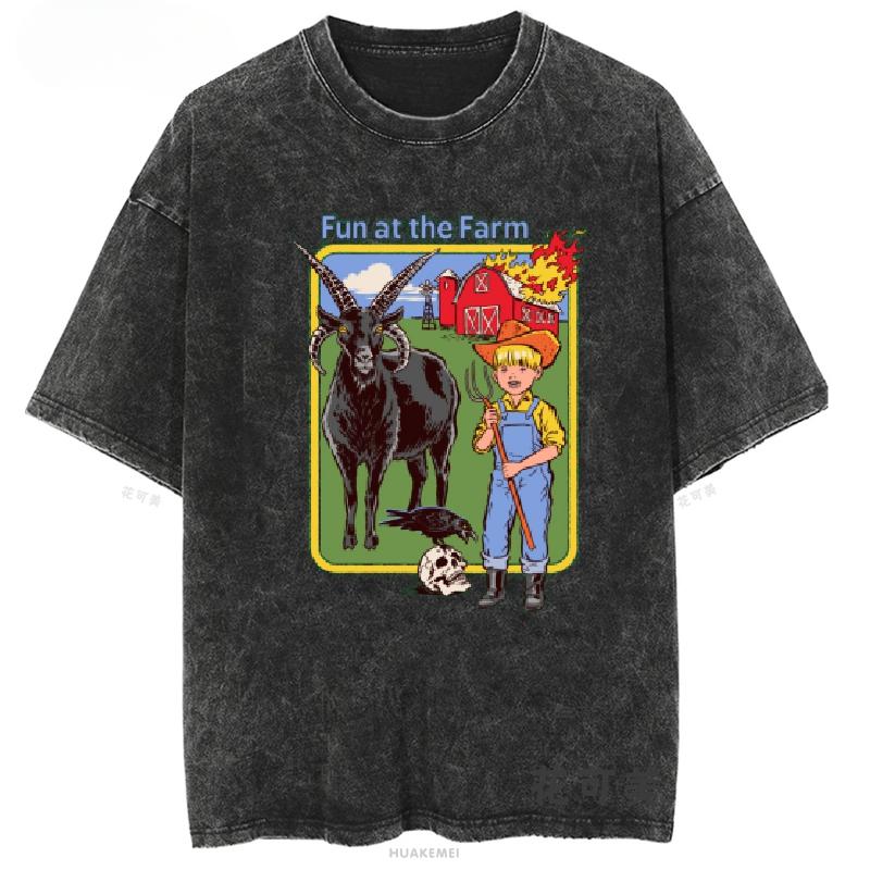 Hororová komiksová série Už jsme tam? Cestovní hry pro děti Potisk Trička Vintage Bavlněná trička Dárkové oblečení