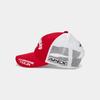 Callaway Tour A Mesh Classic Mesh Cap Women's Cap, WM/JM, Red, FR, 24SS_1100,