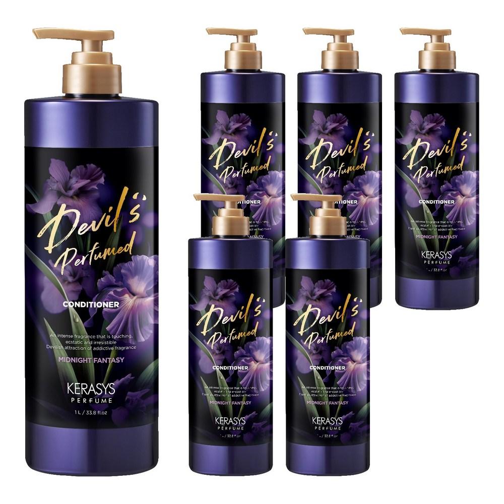 Kerasis Devil's Perfume Conditioner Midnight Fantasy 1L 6 pcs