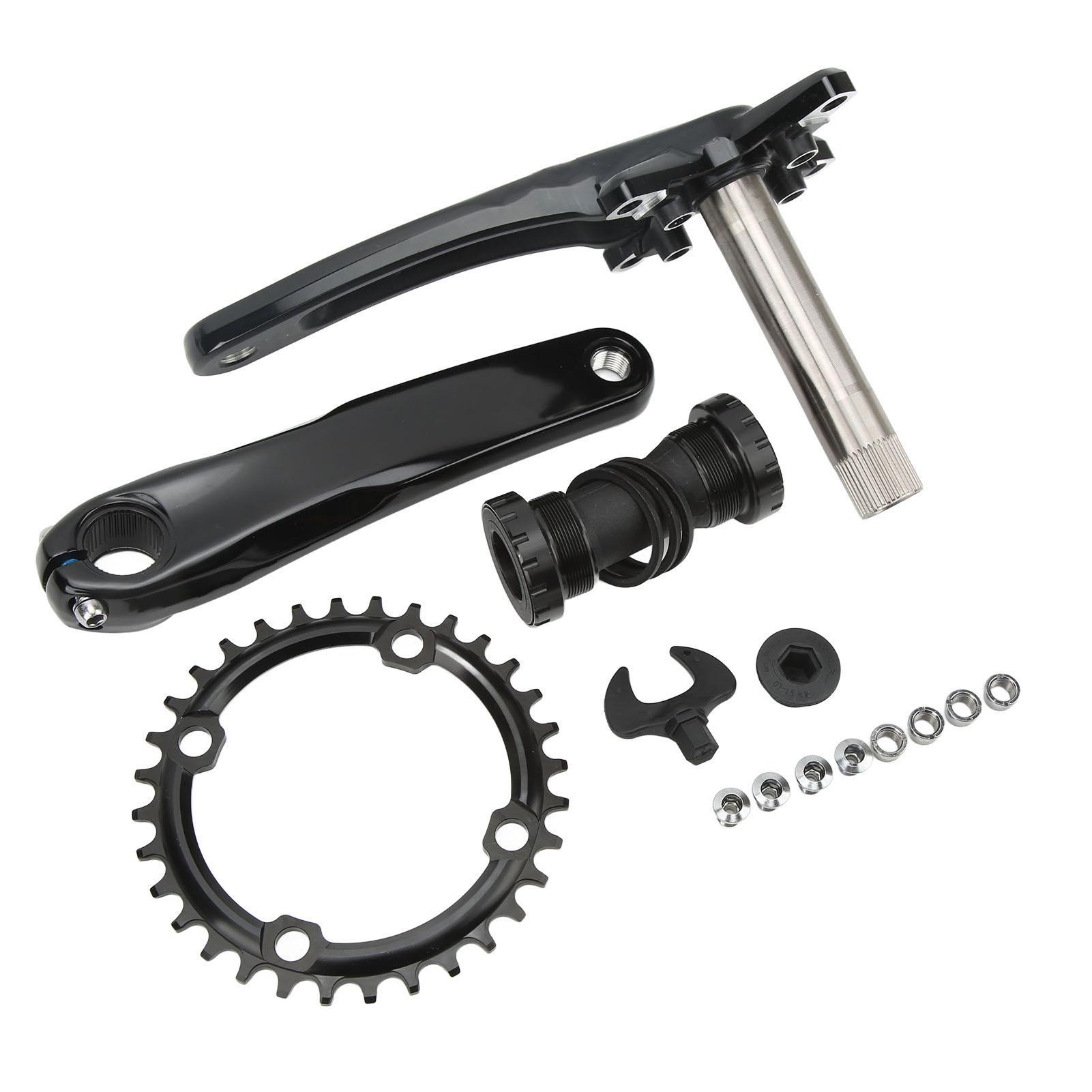 170mm Bike Crank Arm Set Bottom Bracket 9‑12 Speed 32T Chainring for Road Mountain Bike