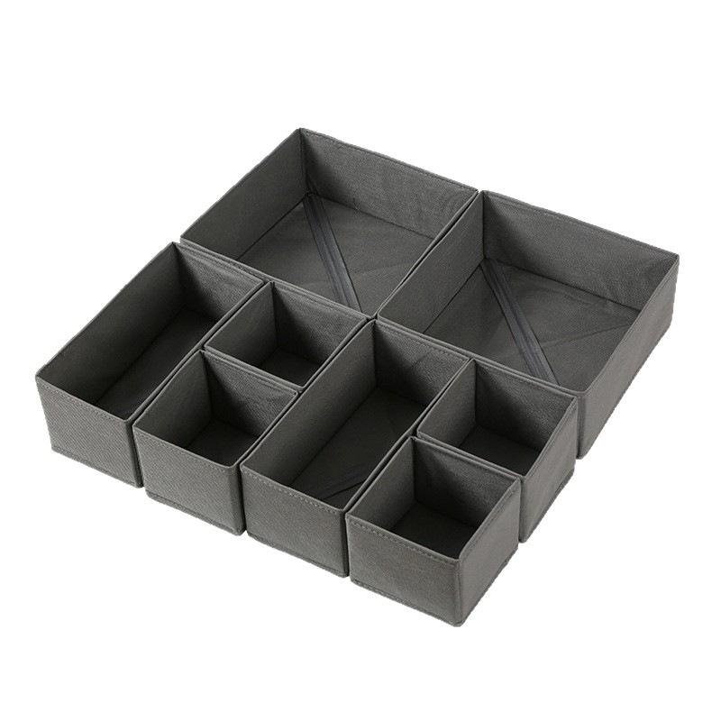 6pcs Fabric Underwear Storage Box Drawer Organizers For Closet Organization And Storage Of Socks Underwear Ties And More Cabinet